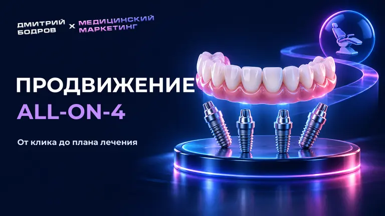 Продвижение All-on-4: от клика до плана лечения